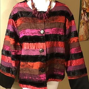 ❤️🌲Red & Jewel Toned Holiday Jacket! 🌲❤️